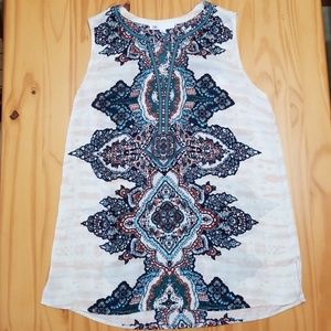 DR2 Sheer Cream & Navy Shell